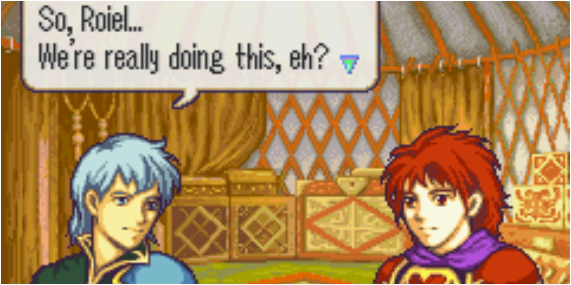 fire emblem souls of the forest rom hack conversation