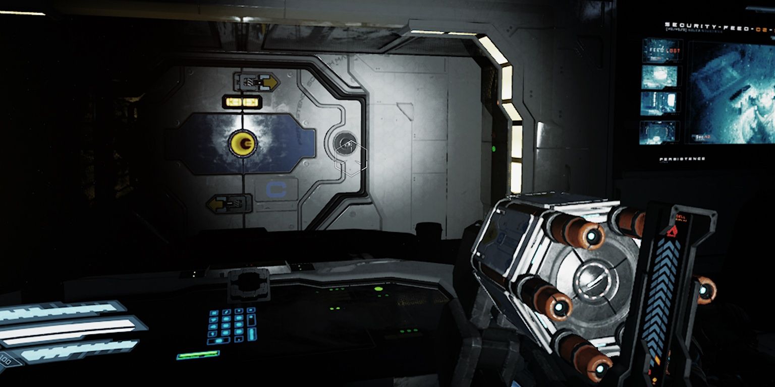 flashlight beam and harvester in the persistence