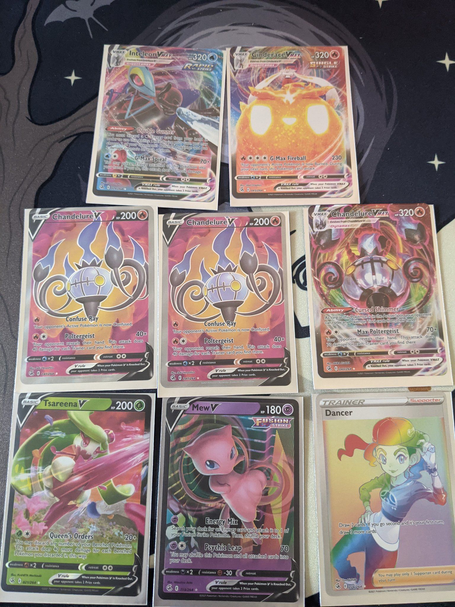 fusion strike rares