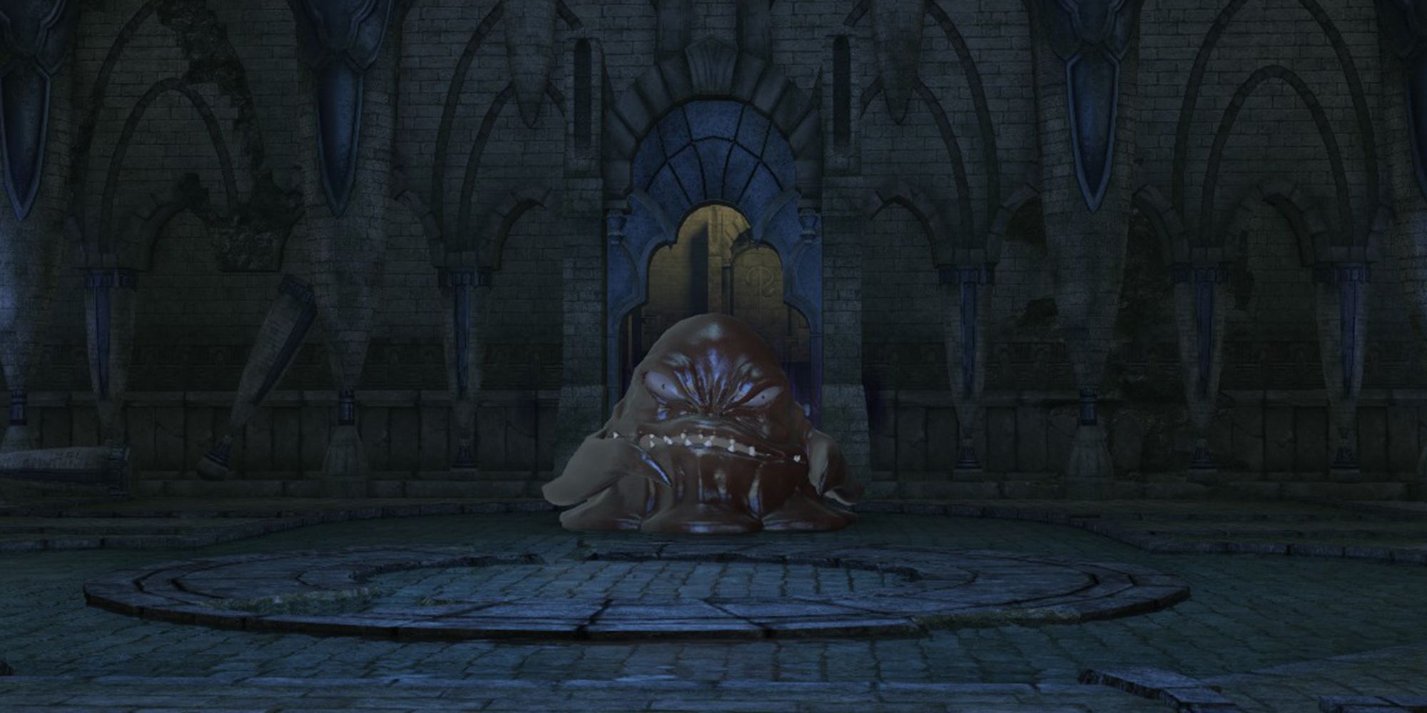 giant bavarois, the second boss of wanderer's palace