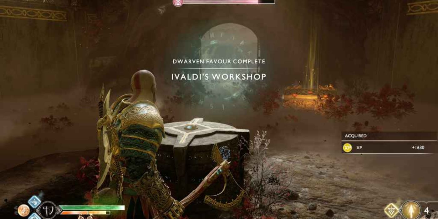 The entrance to Ivaldi's workshop in the first part of Niflheim's maze