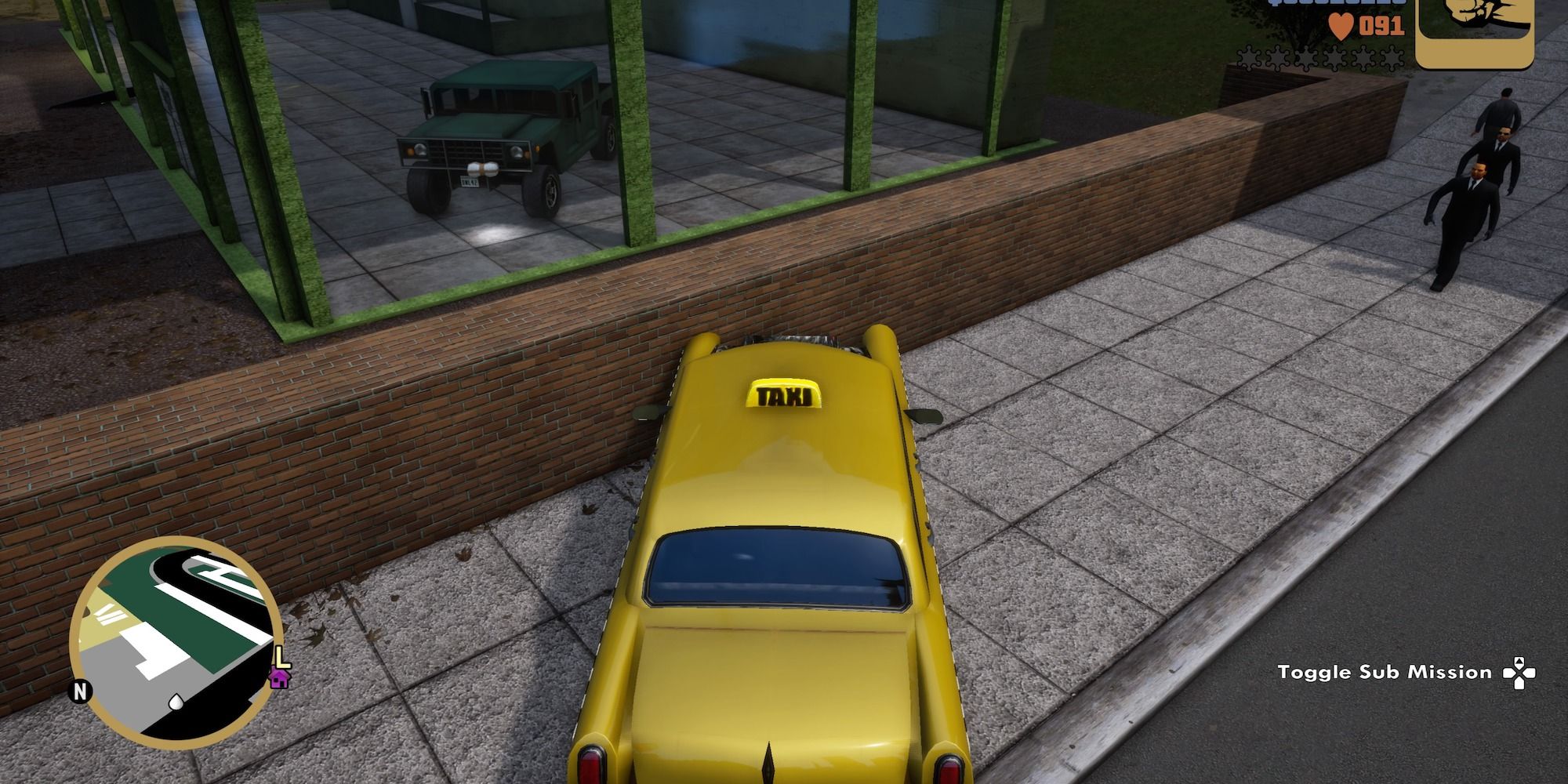 gta 3 hidden package in car dealership