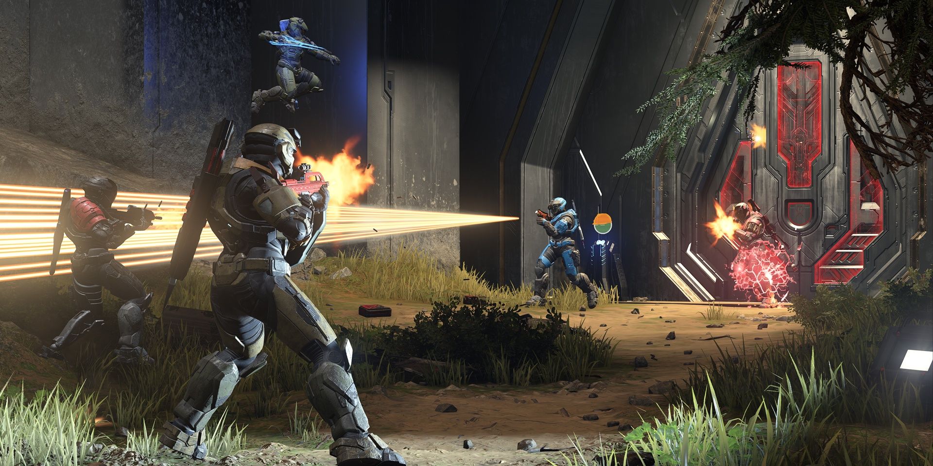 halo infinite firing guns