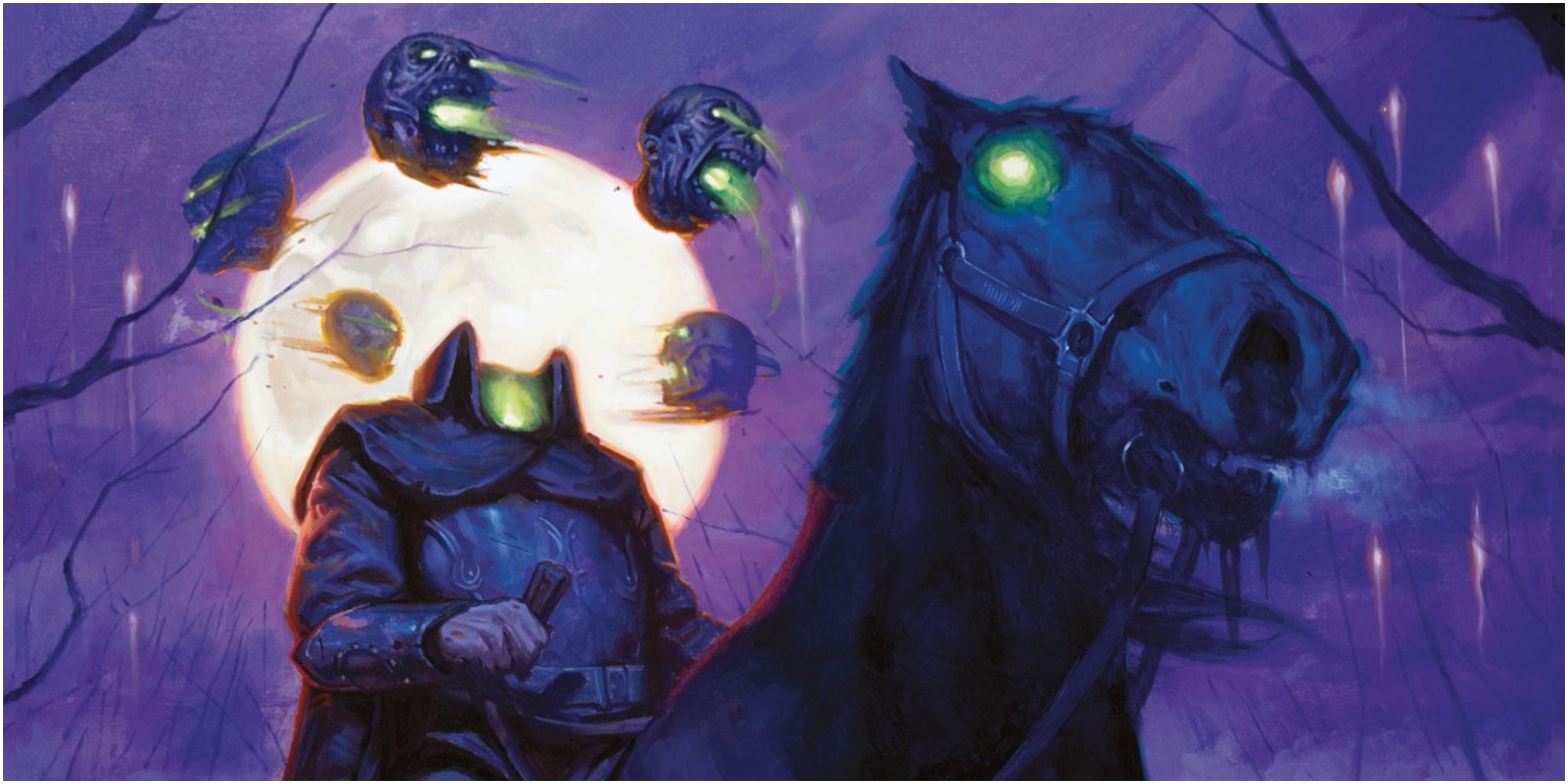 headless rider mtg art