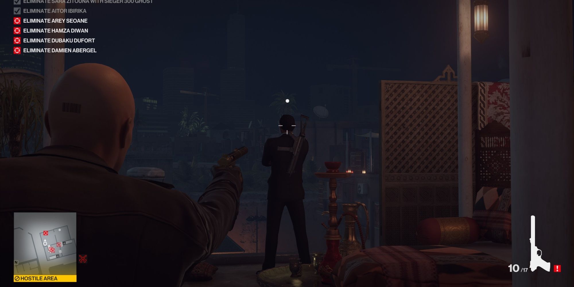 Hitman Sieger 300 Ghost Cheveyo Calibration Killing Second Guard