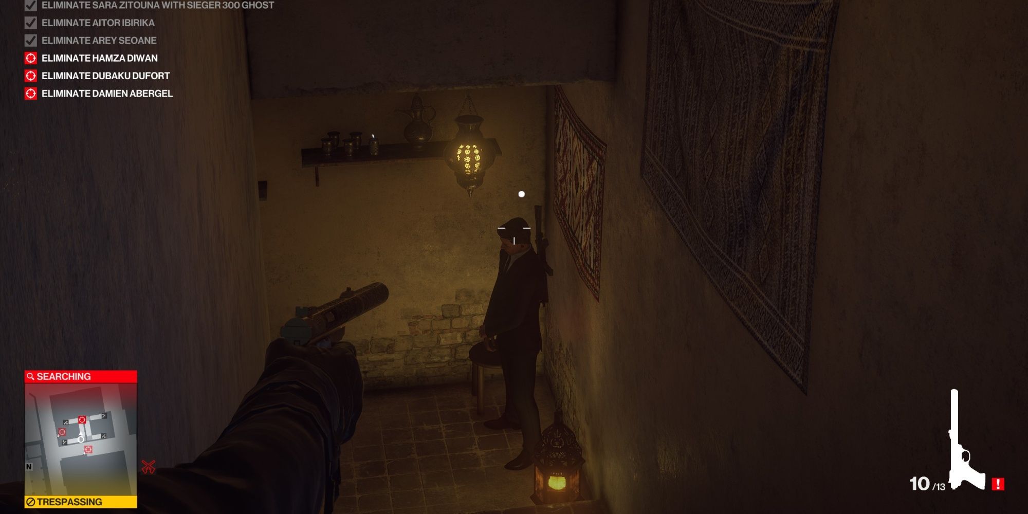 Hitman Sieger 300 Ghost Cheveyo Calibration Killing Third Guard