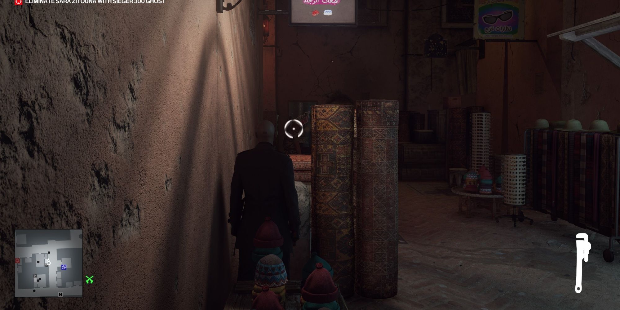 Hitman Sieger 300 Ghost Cheveyo Calibration Knocking Second Guard Out