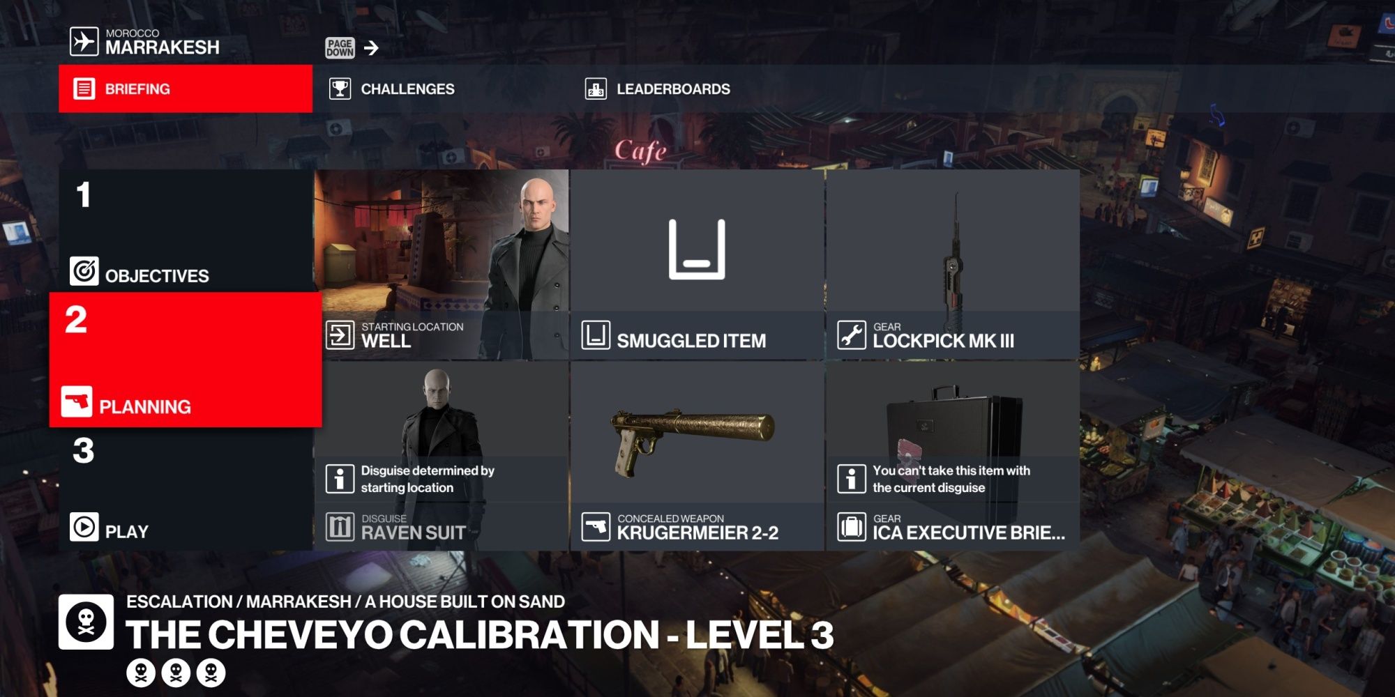 Hitman Sieger 300 Ghost Cheveyo Calibration Planning