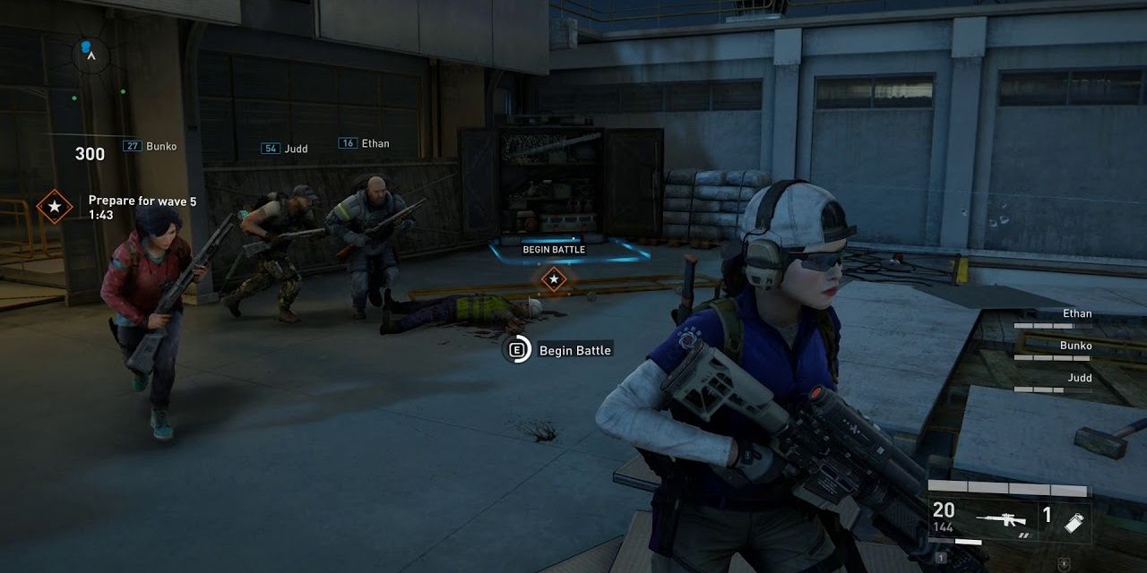 world war z horde mode screenshot
