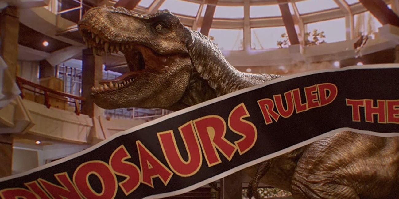 jurassic world evolution 2 T Rex promo art