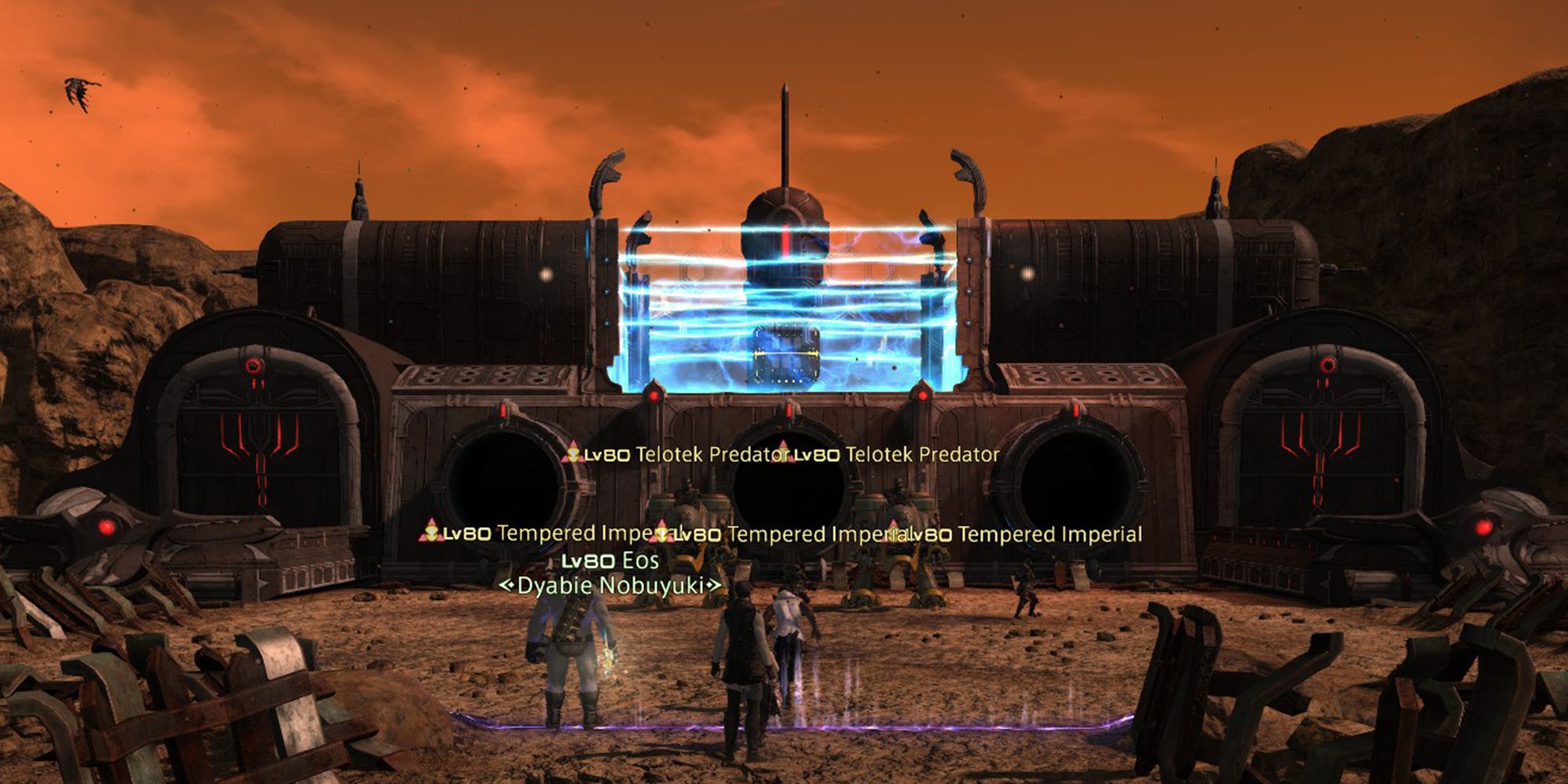 magitek foretress, the second encounter in Paglth'an, in which players will fight waves of enemies and attempt to damage a magitek core