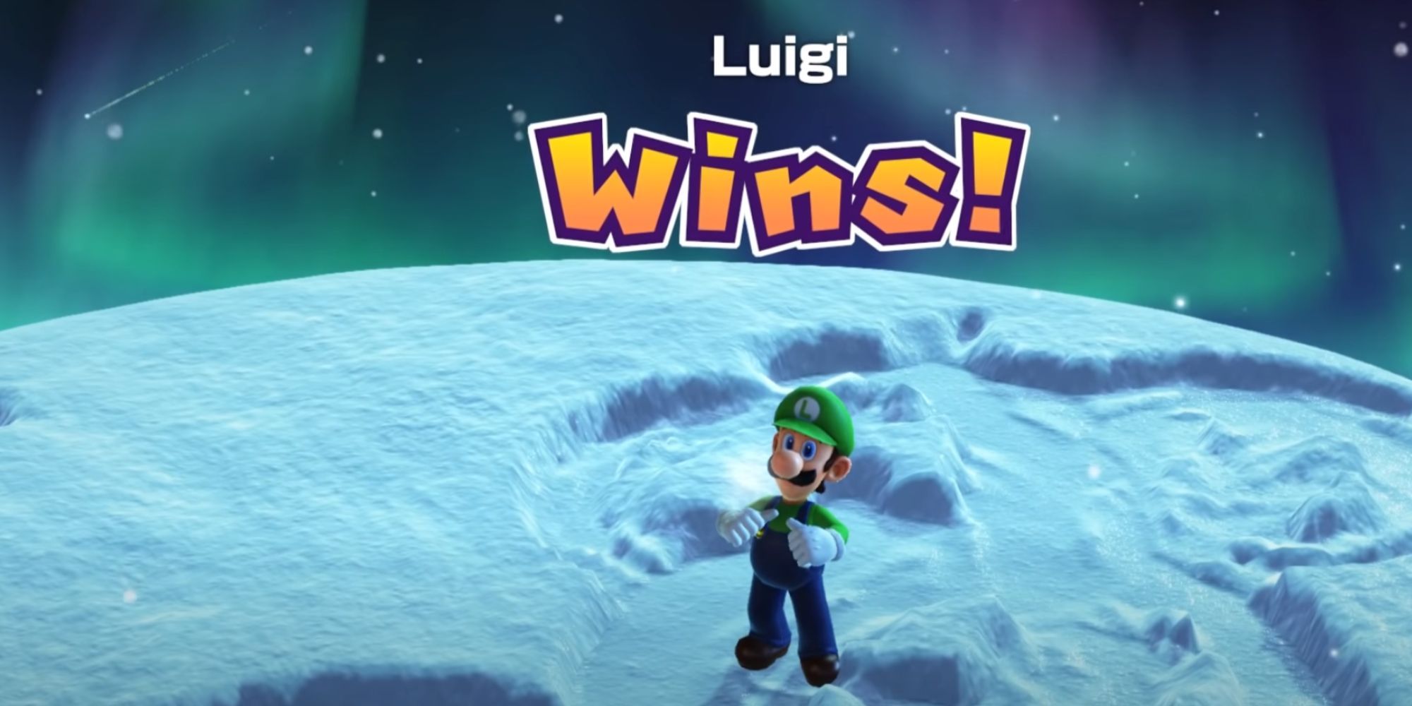 mario_party_superstars_luigi_posing_after_winning_a_minigame