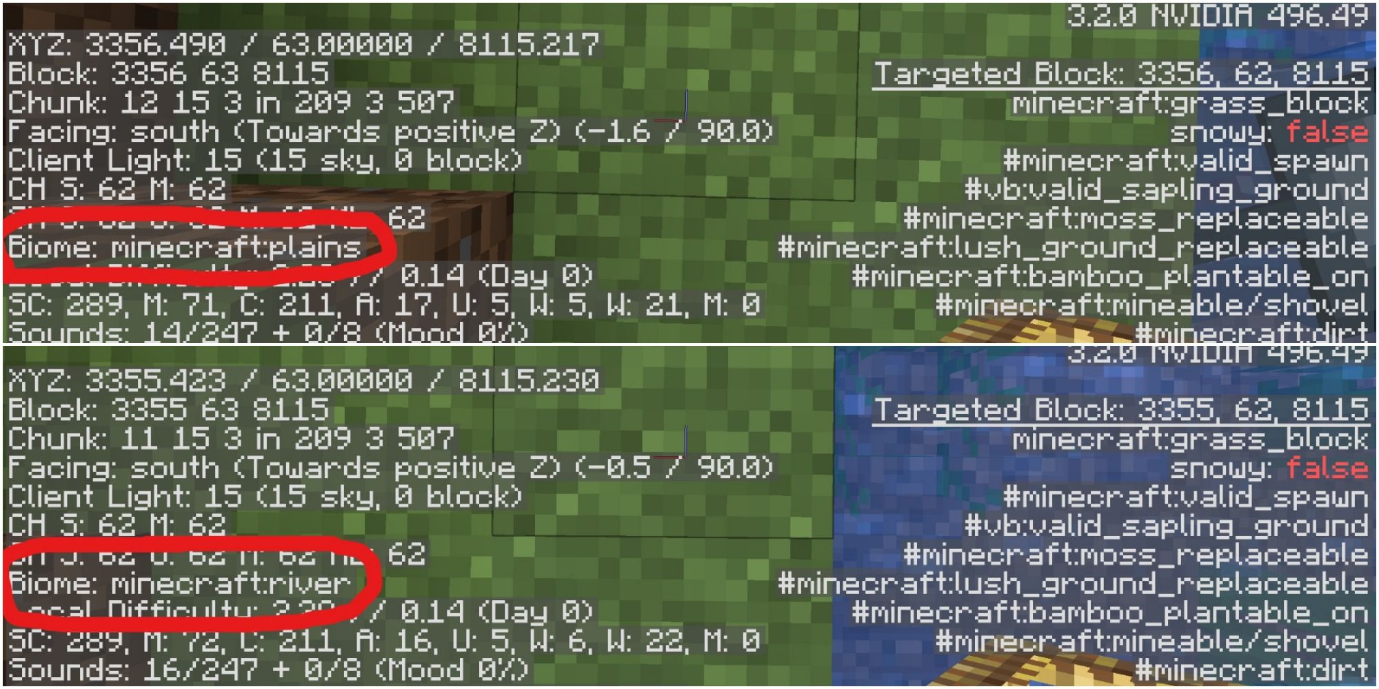 Minecraft Drowned Farm Biomes