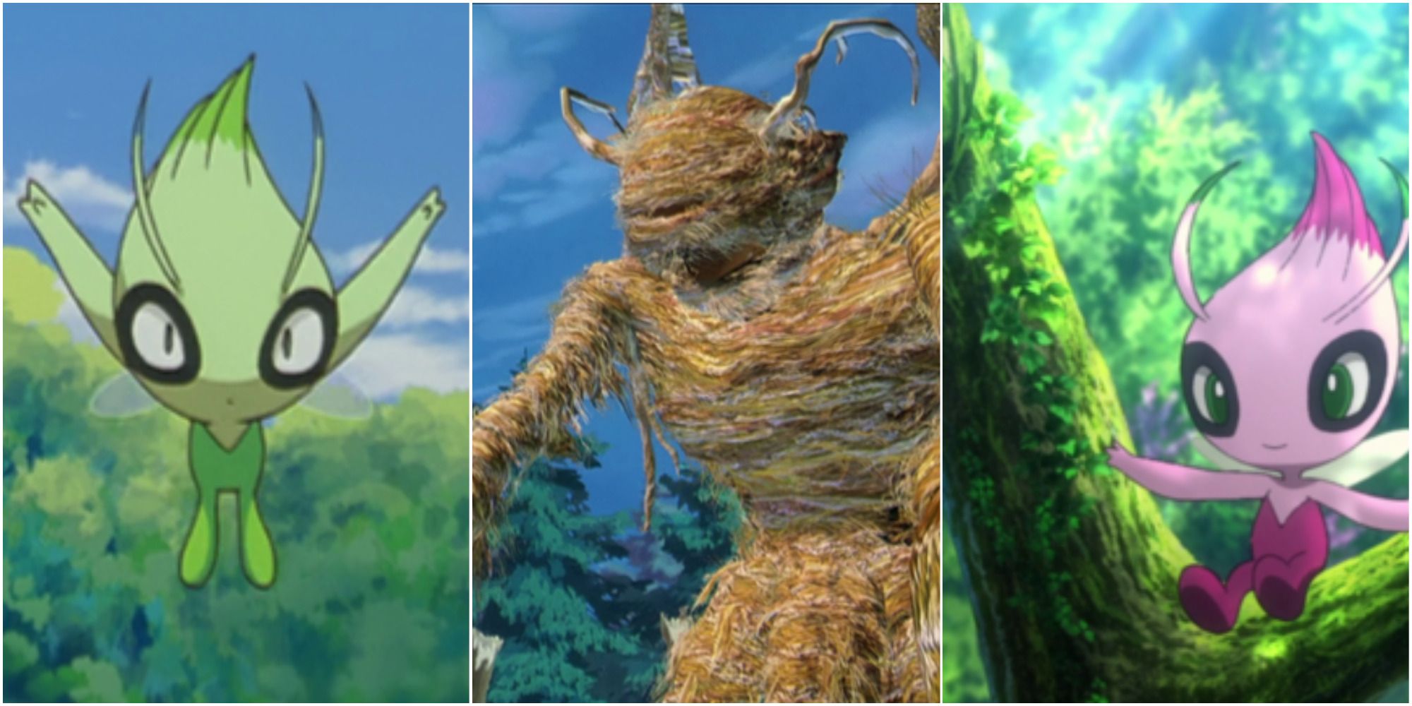 Alternate Forms of the pokemon Celebi