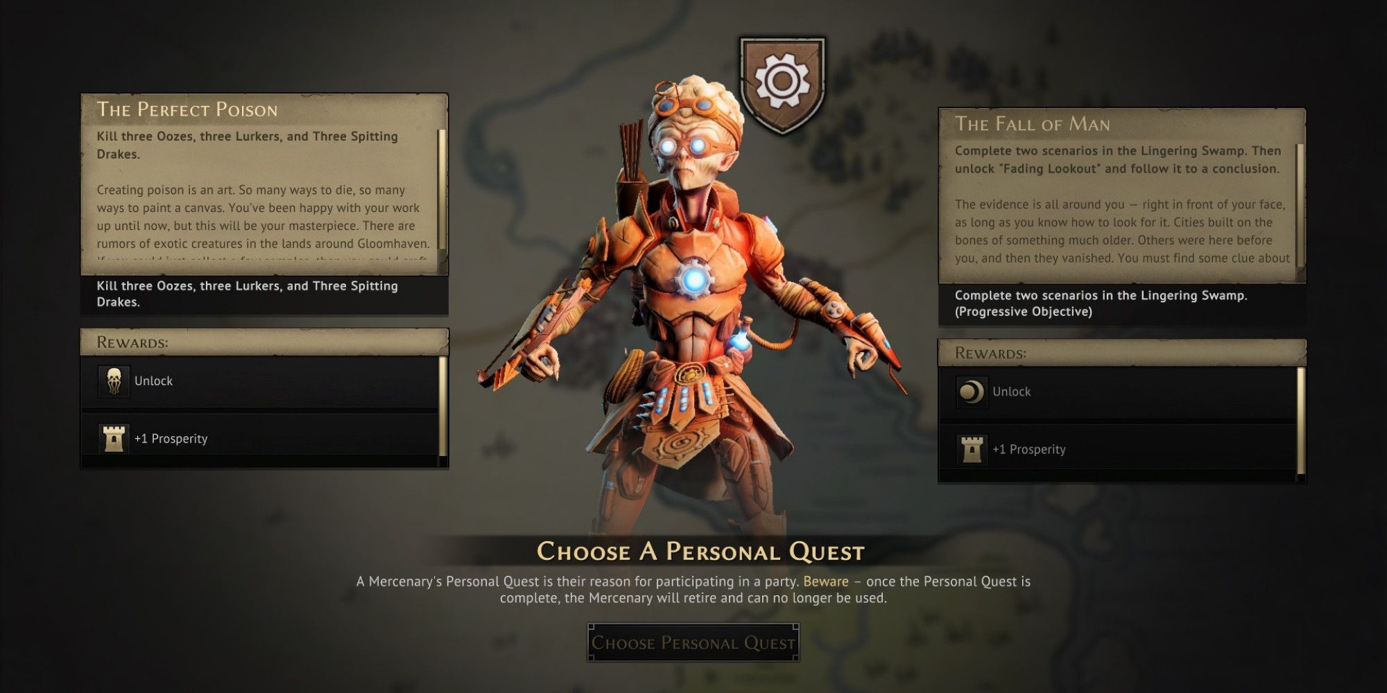 Character page