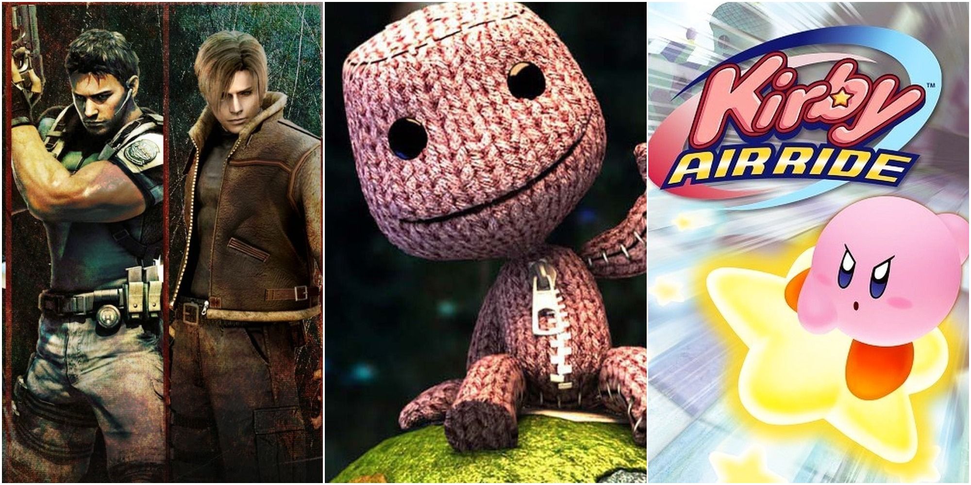 Chris Redfield & Leon Kennedy, Sackboy, Kirby Featured Image