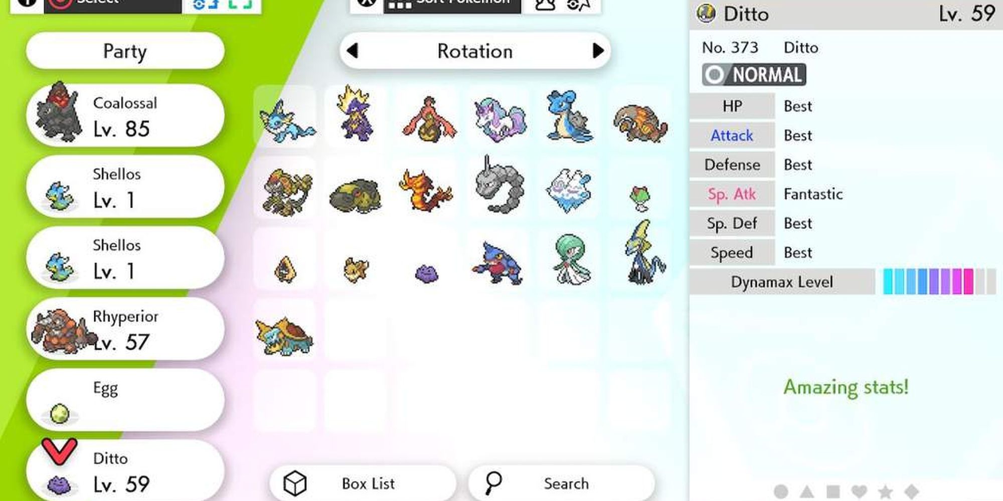 Pokemon Sword and Shield 5IV Ditto