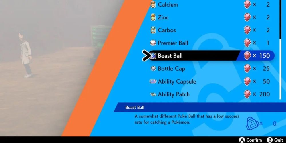 Pokemon Sword and Shield Crown Tundra Max Lair Dynite Ore Shop Ability Patch Capsule