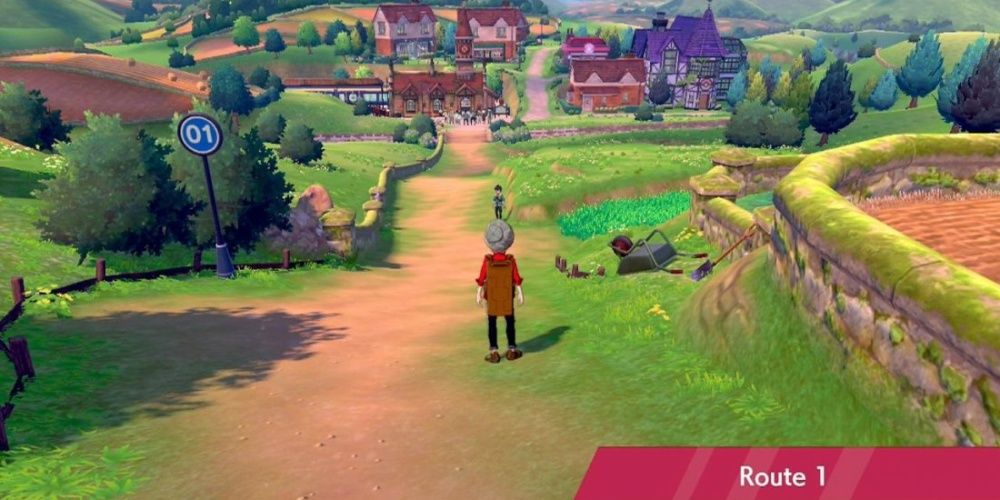 Pokemon Galar Route 1