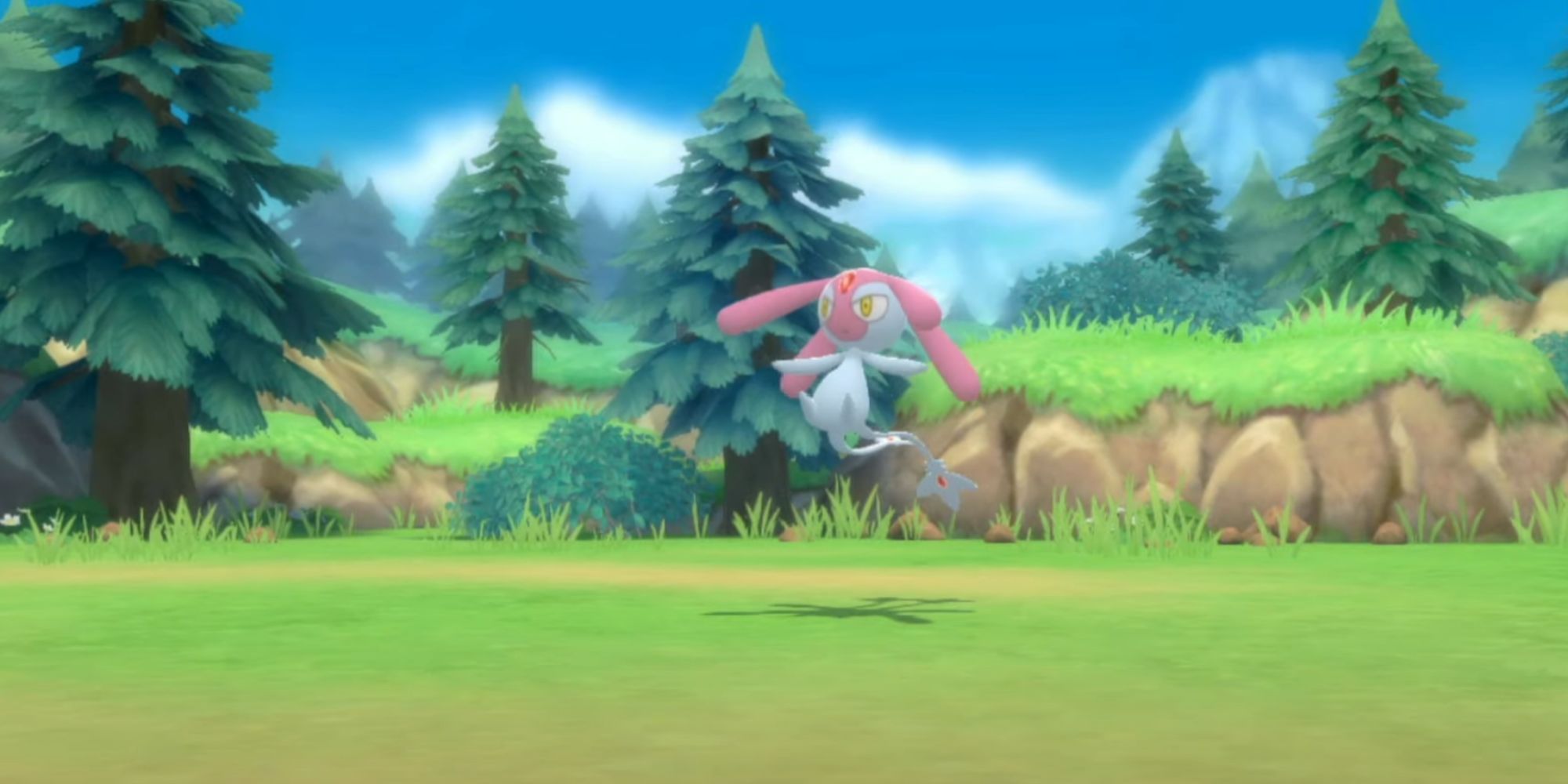 pokemon_brilliant_diamond_shining_pearl_mesprit_battle_animation_with_forest_background