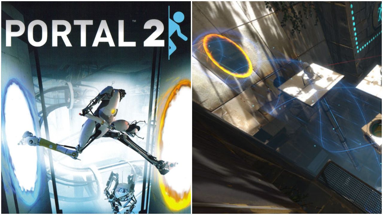 portal 2 cover art & gameplay