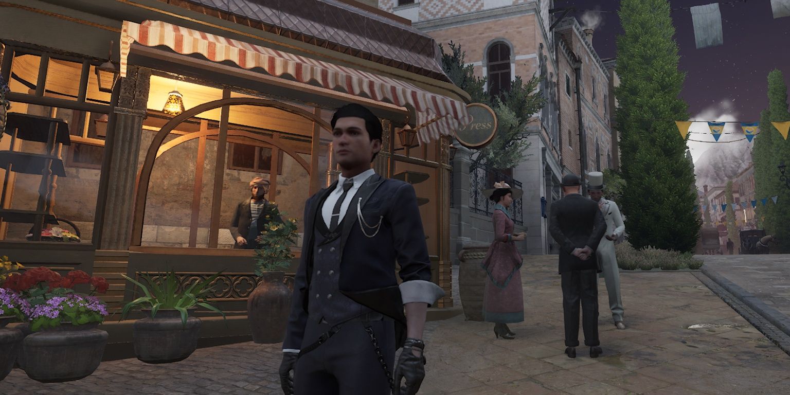 sherlock near nighttime news kiosk in sherlock holmes chapter one