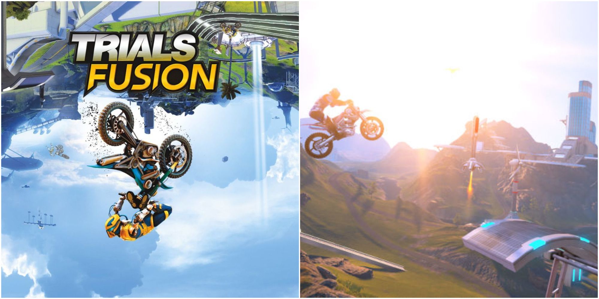 trials fusion cover and gameplay