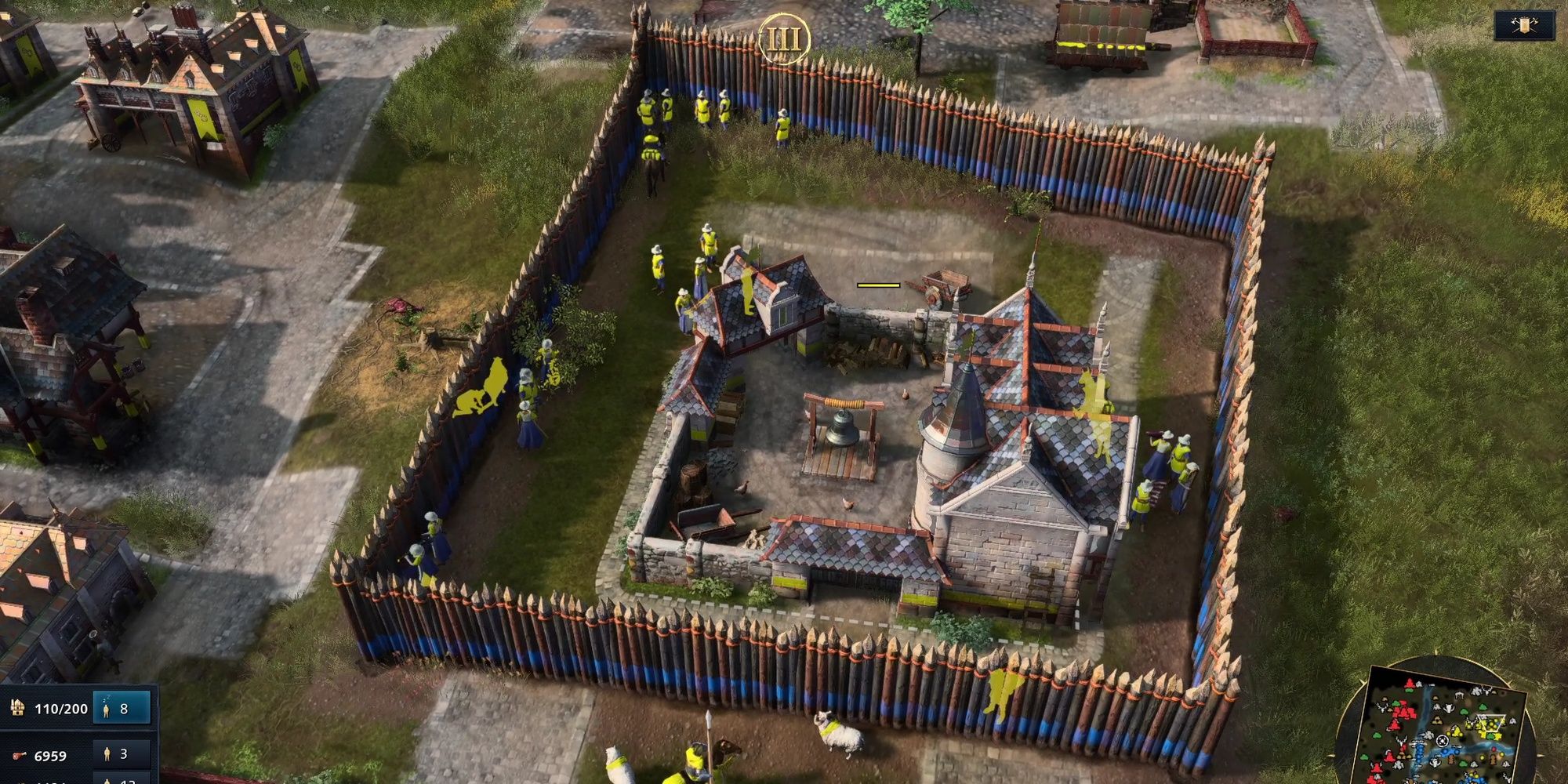 Age Of Empires IV: Closing Off Friendly AI With Walls As Example Of Griefing