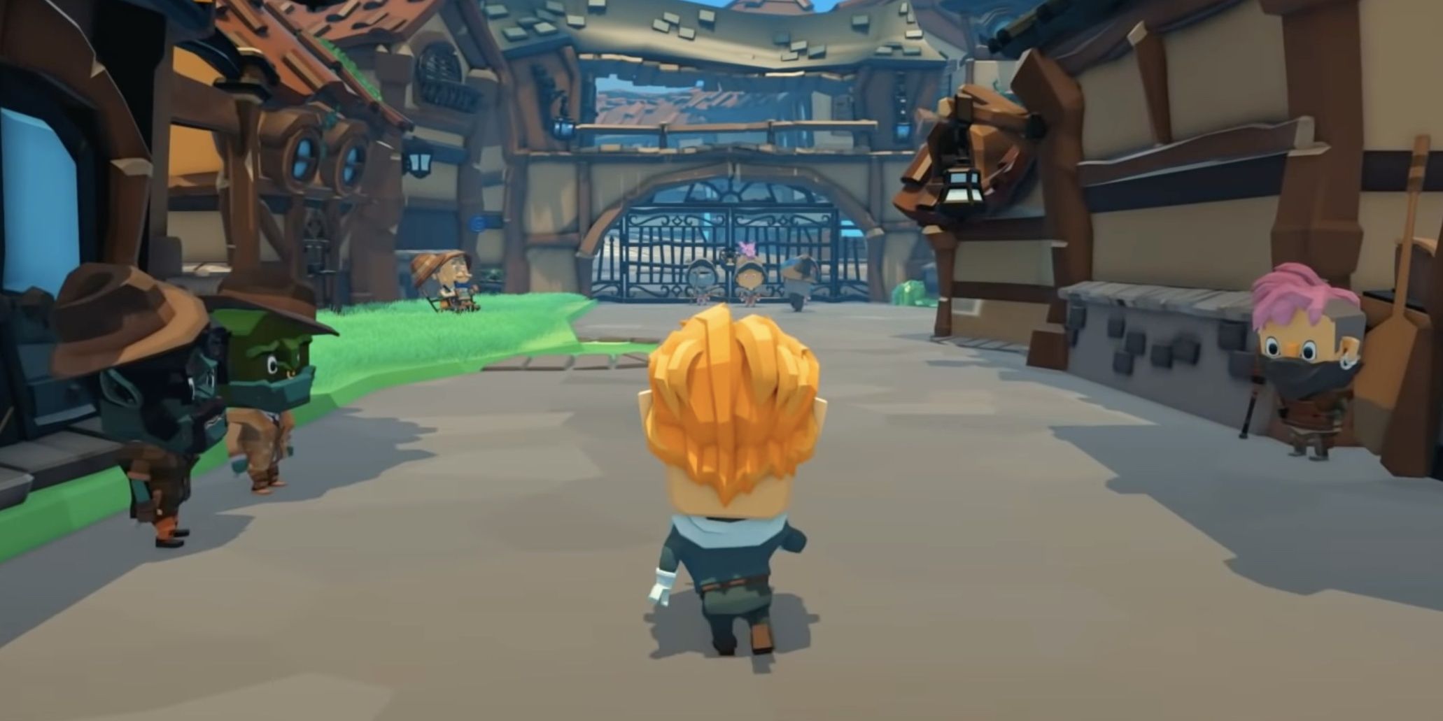 zest walking down city street in epic chef