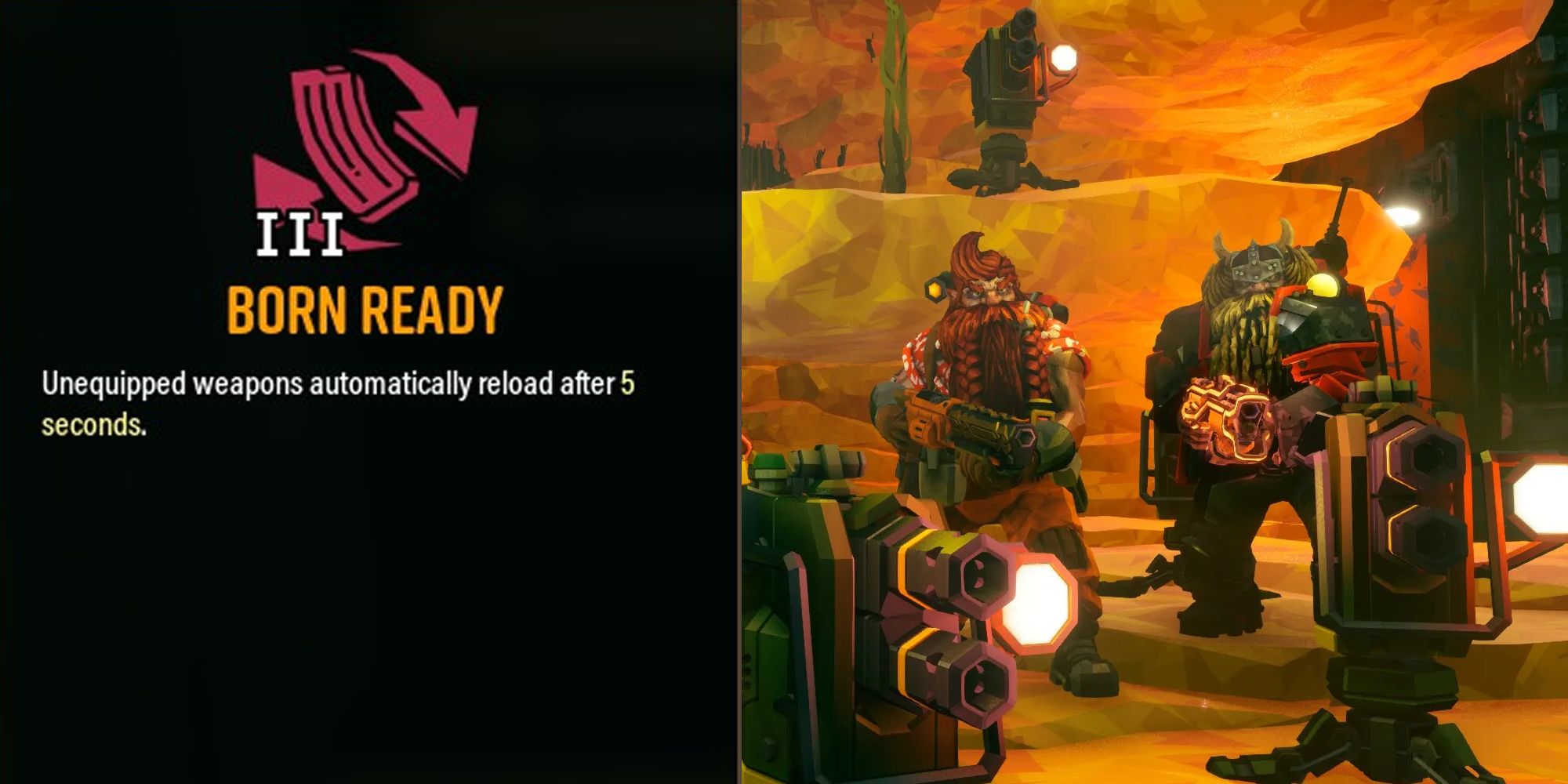 Born Ready Perk Details Card