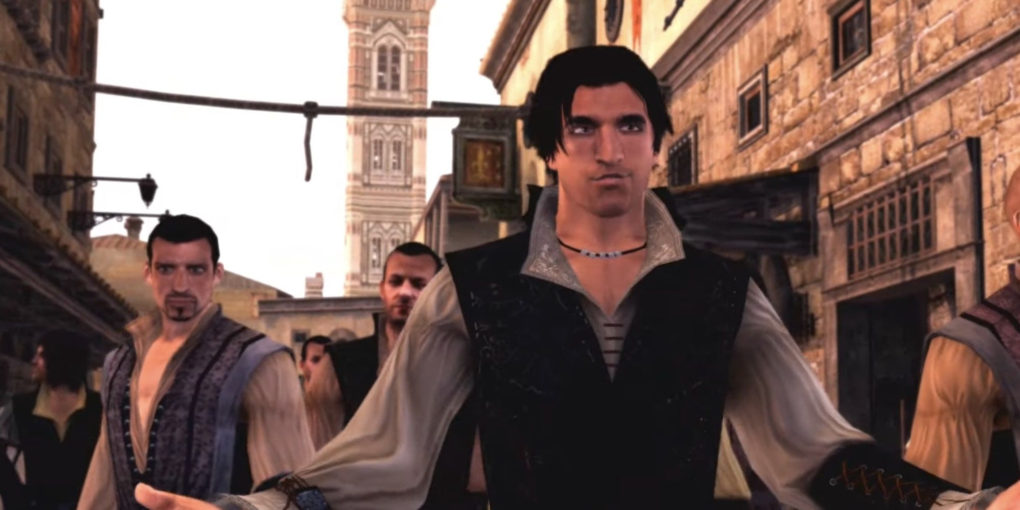 Assassin’s Creed II Ezio challenges the Pazzi