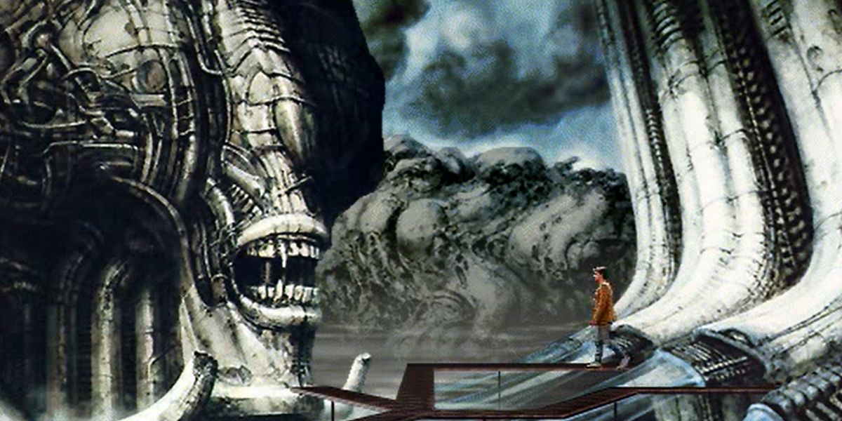 Dark Seed 2 Xenomorph looking structure