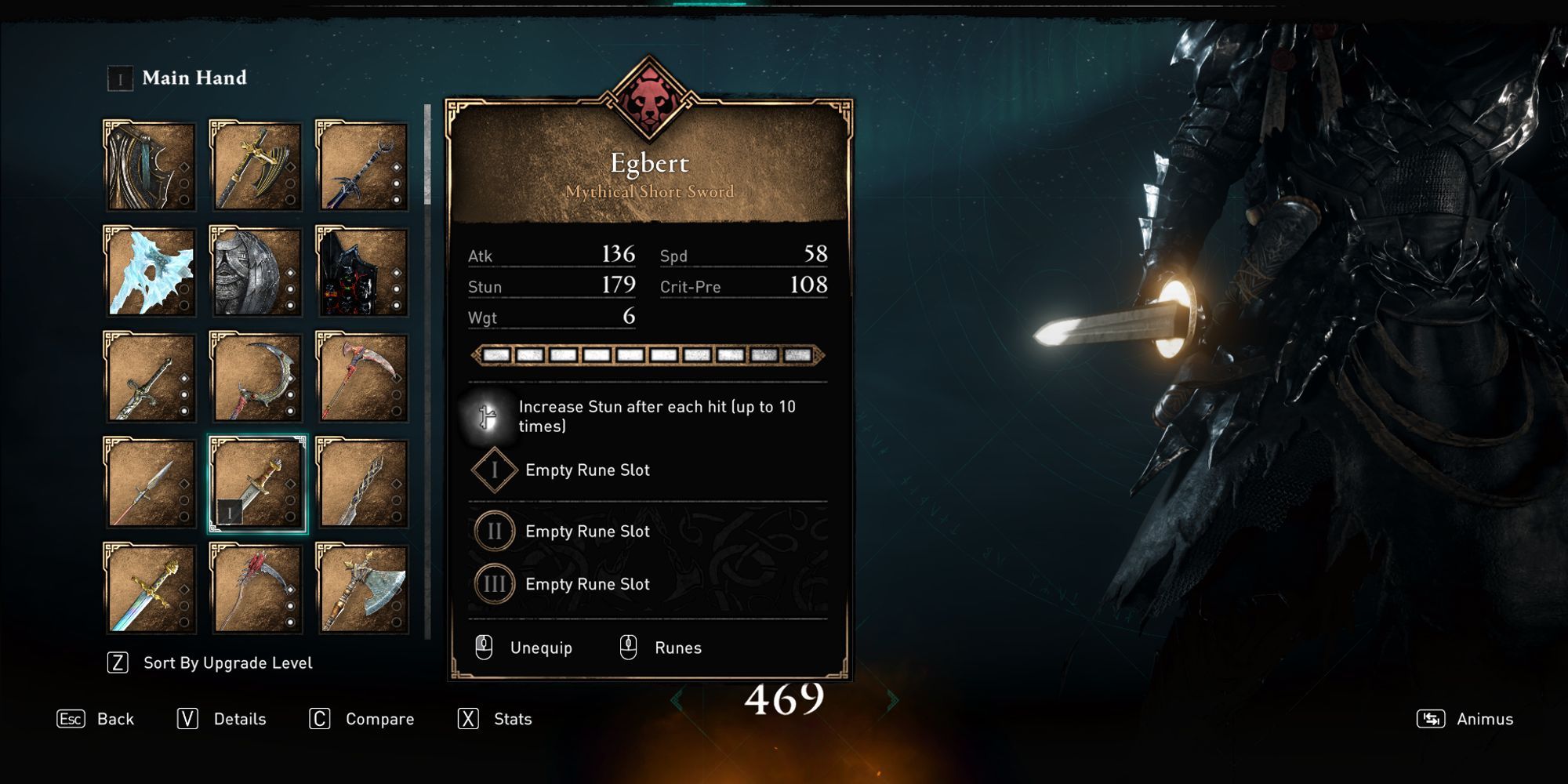 Egbert AC VALHALLA SWORD