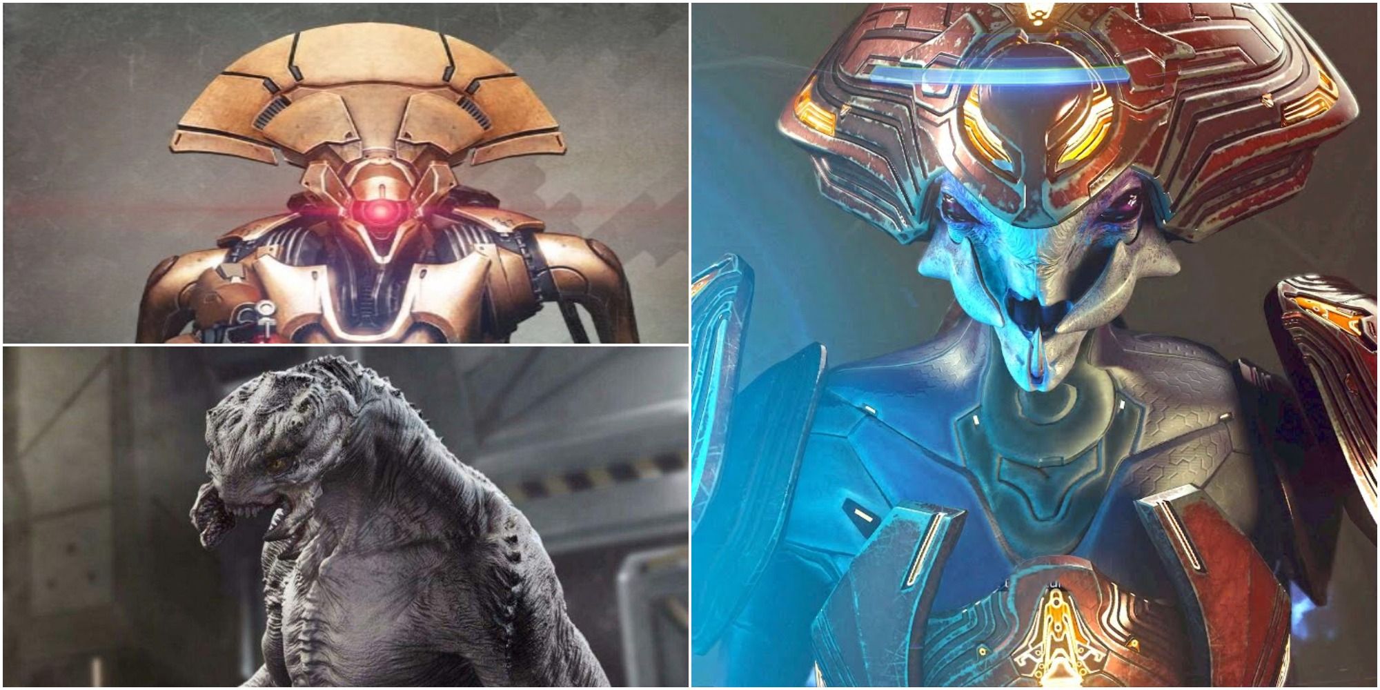 Halo Infinite: Halo Elite, Destiny Vex And The Harbingers Model Showing Similarities