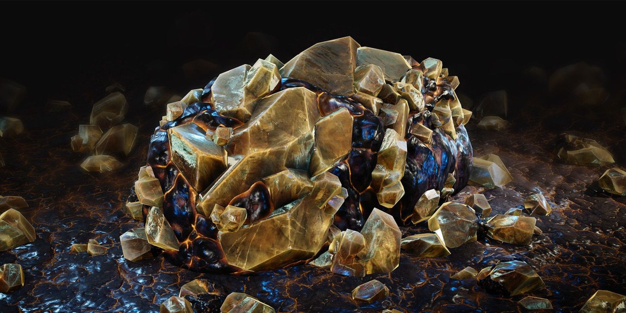 Gears Of War Screenshot Of Imulsion Crystals