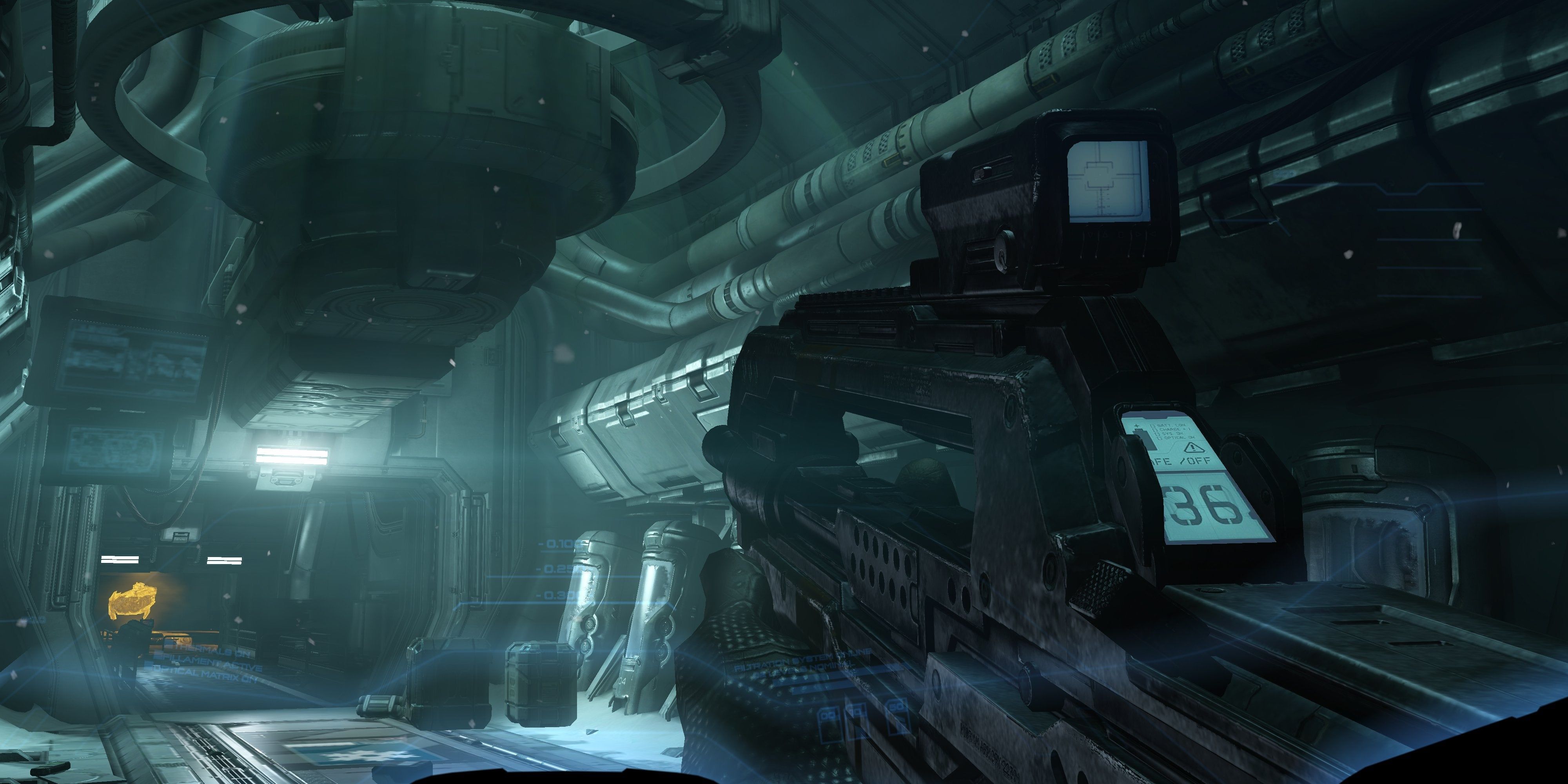 Halo 4 Battle Rifle Gameplay Screenshot
