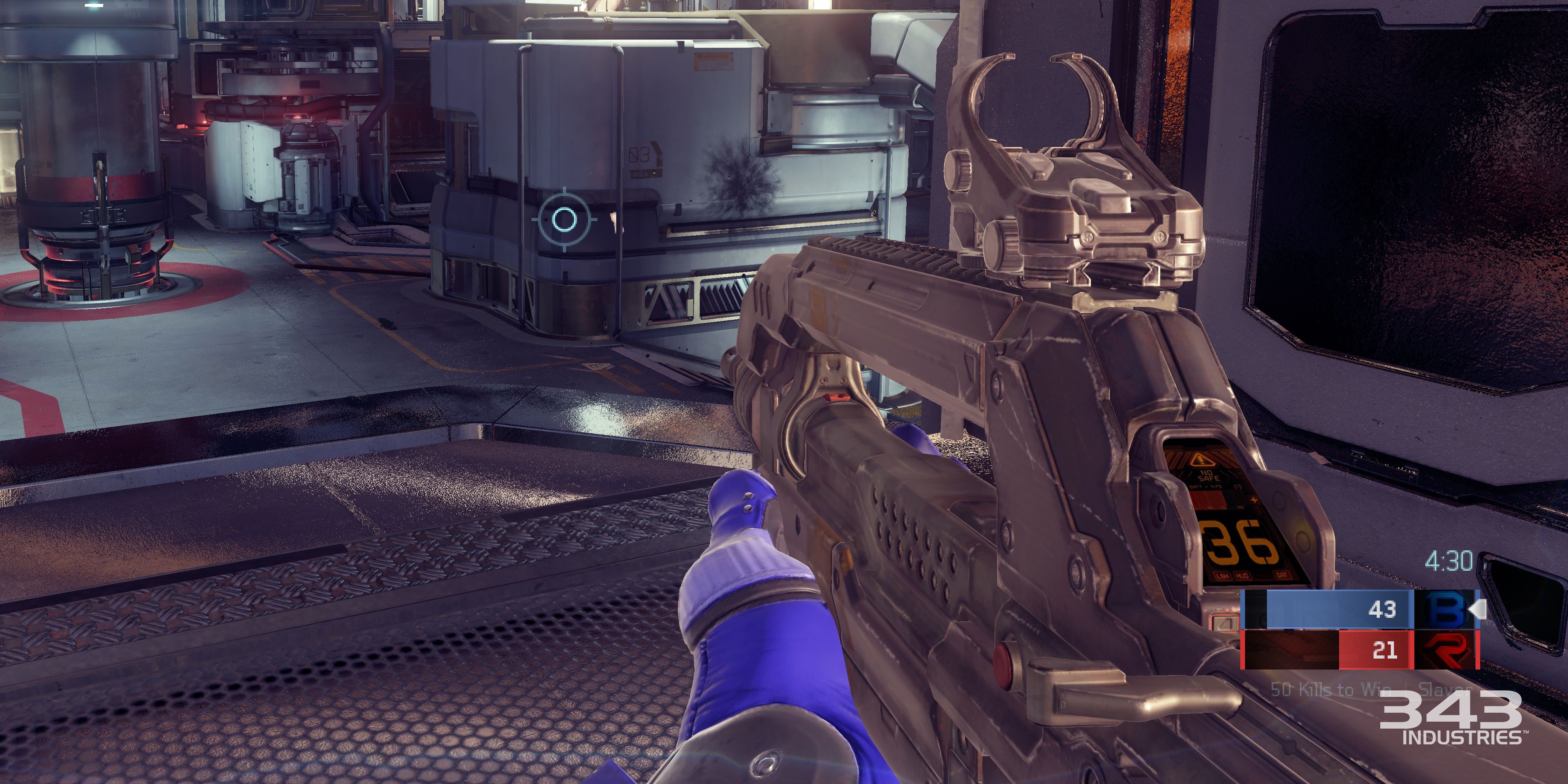 Gameplay Footage of Halo 5 Battle Rifle