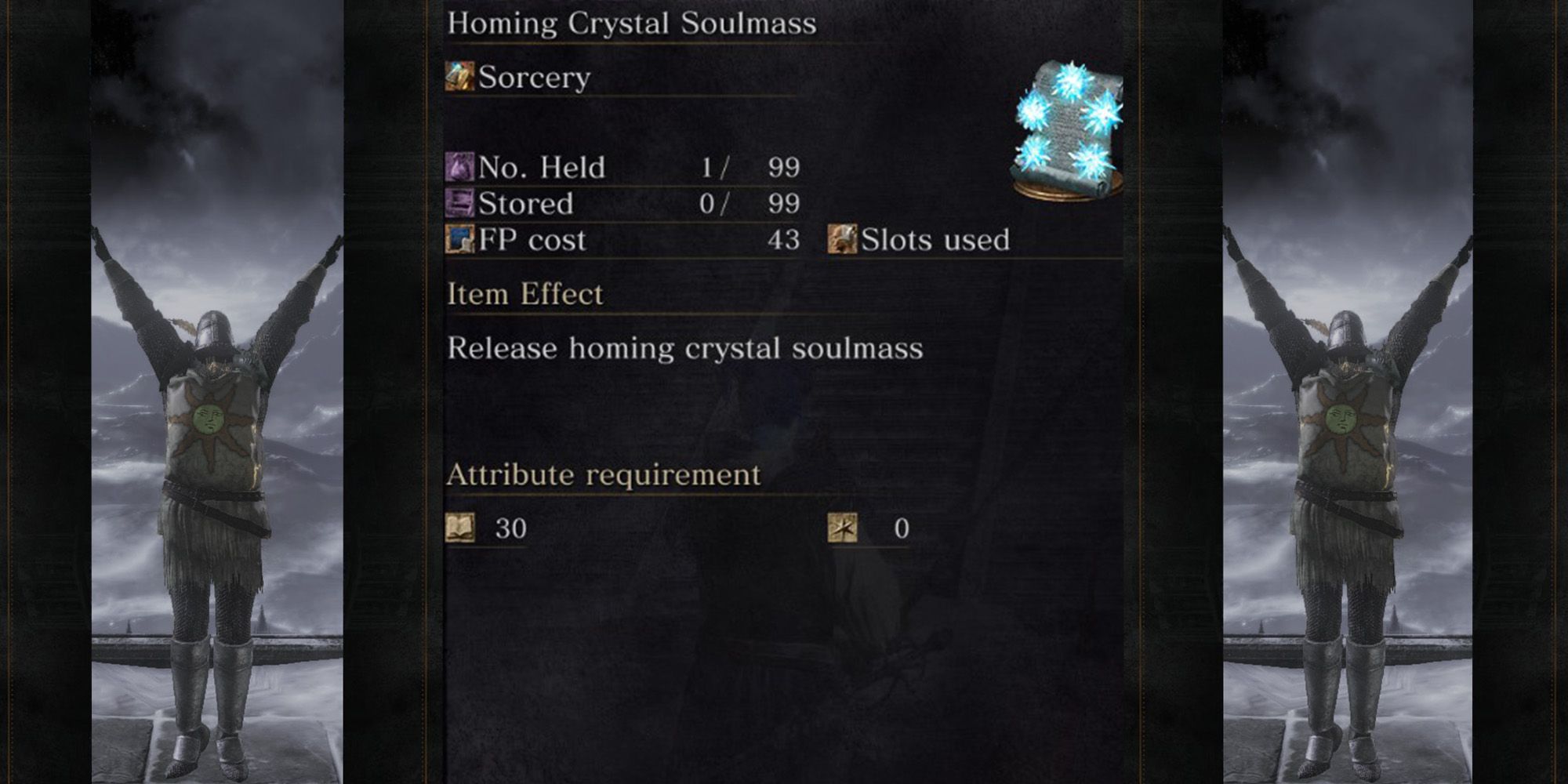 Homing Crystal Soulmass Sorcery From Dark Souls 3