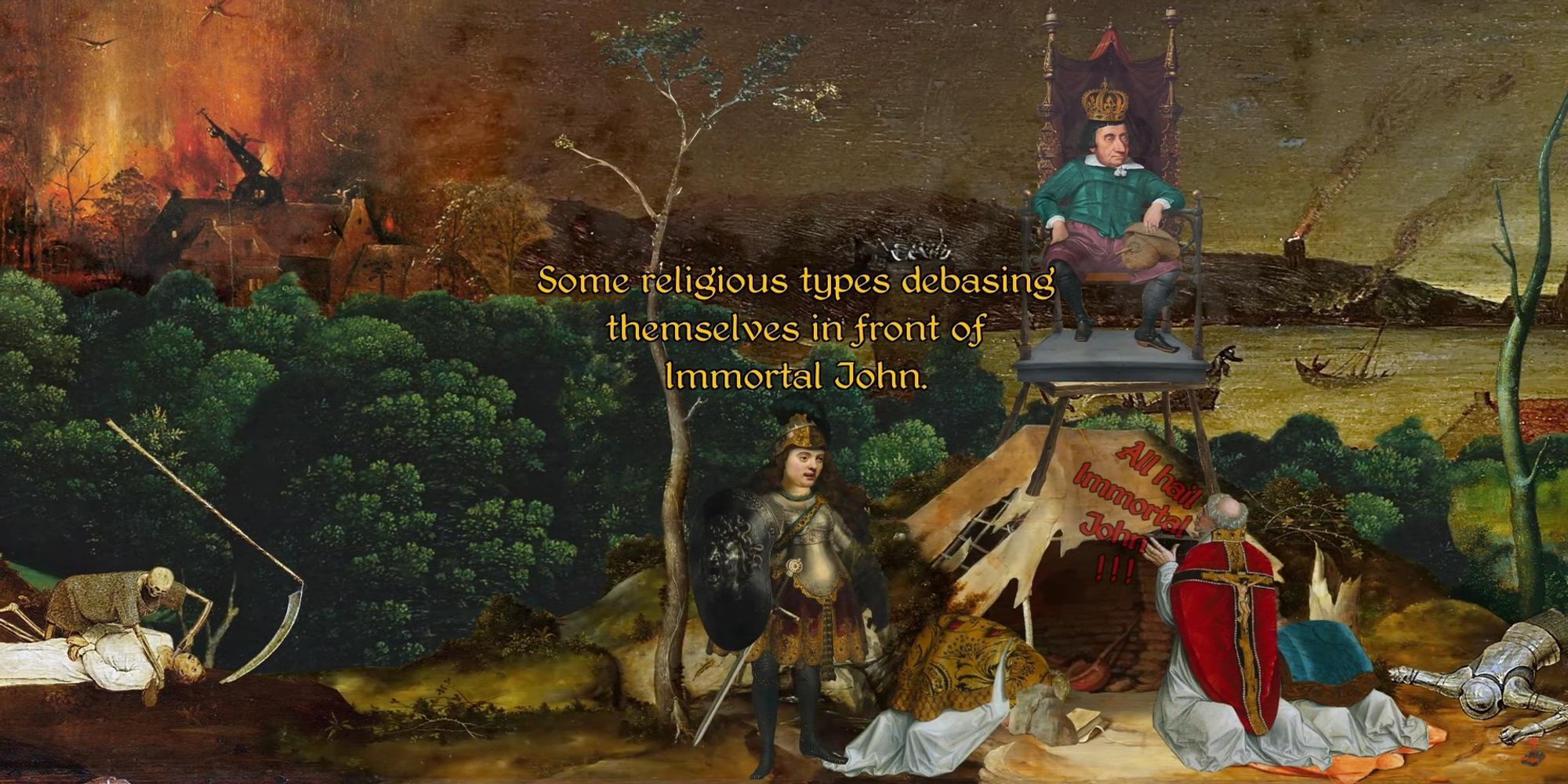 Immortal John Procession To Calvary
