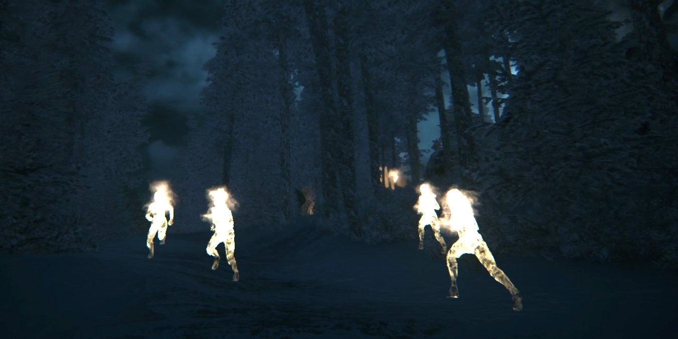 horror game Kholat supernatural occurrences in the snowy woods