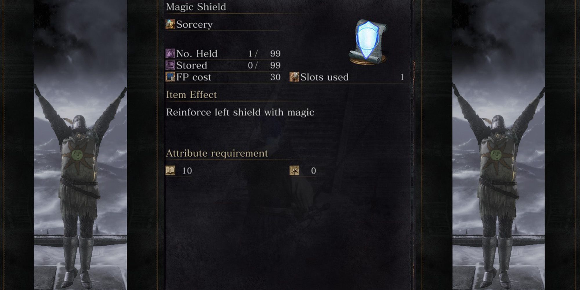 Magic Shield Sorcery From Dark Souls 3