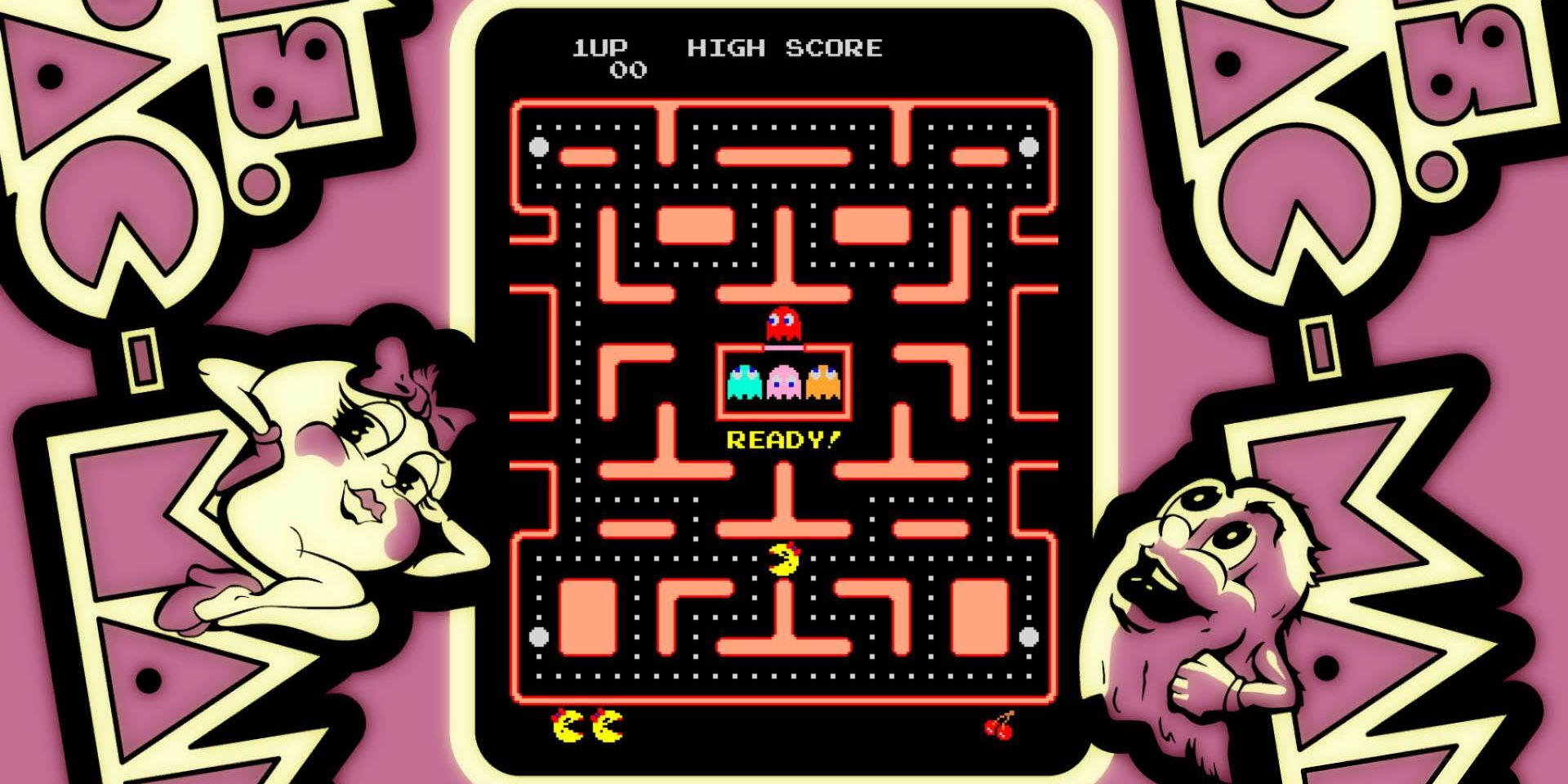 Ms Pac-Man with border