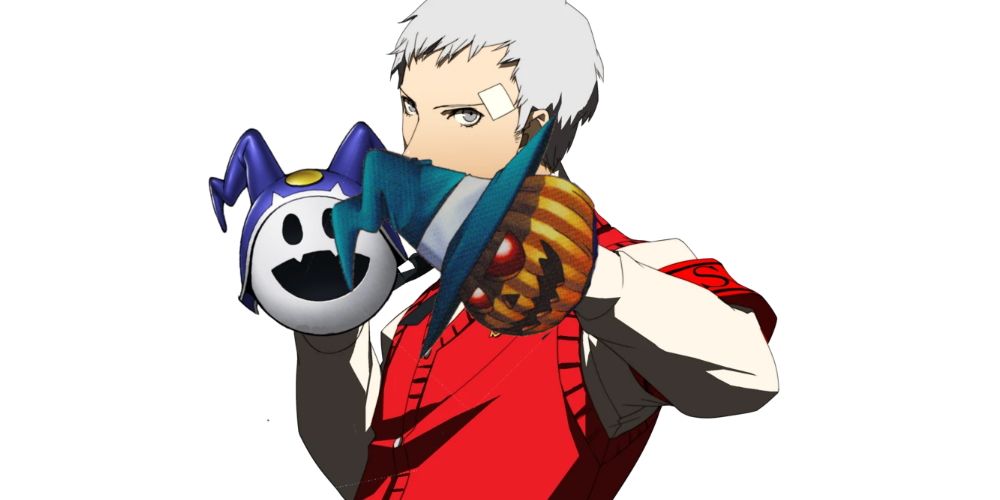 Persona 3's Akihiko equipped with the Jack's Gloves