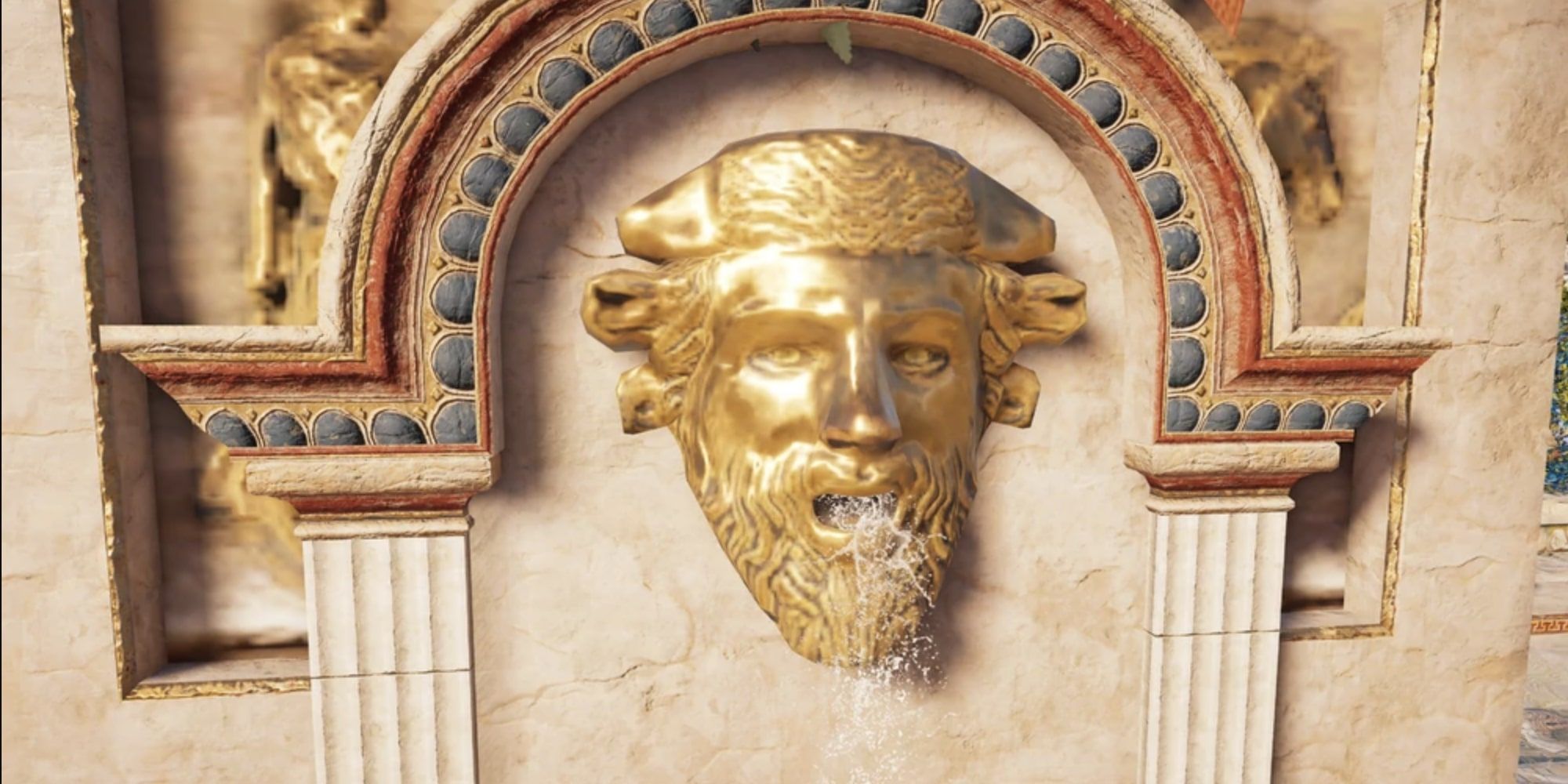 Assassin's Creed Odyssey A satyr fountainhead 