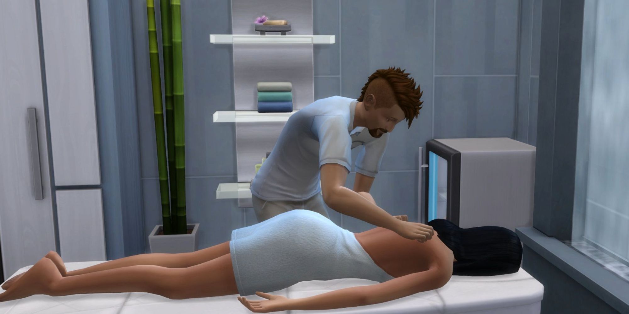 Sims 4 Screenshot Of Massage