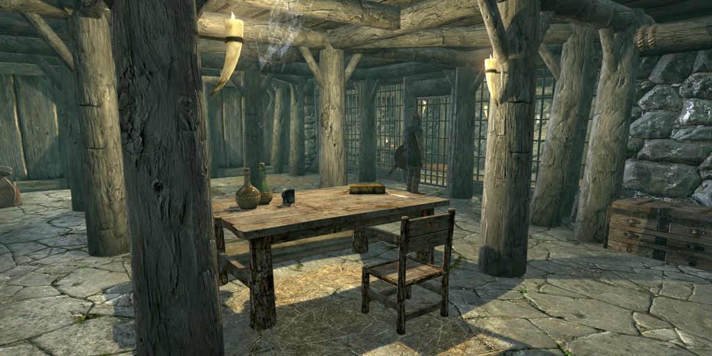 The Falkreath Jail in Skyrim