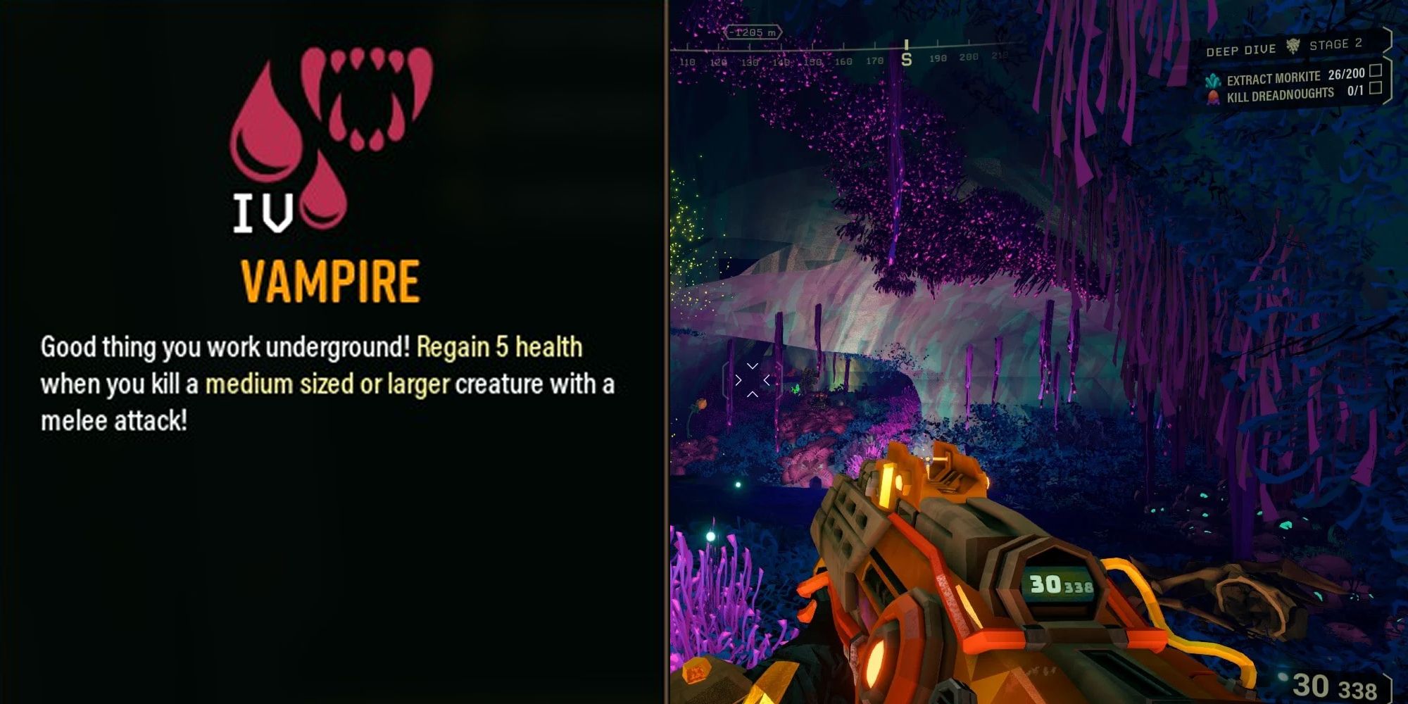 Vampire Perk Details Card