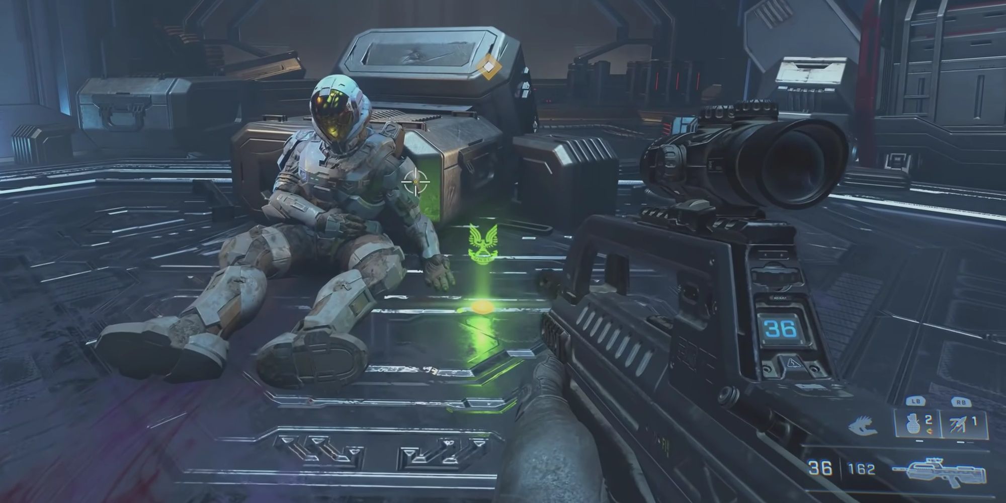 Halo Infinite: Master Chief Finding Spartan Vedrana Makovich