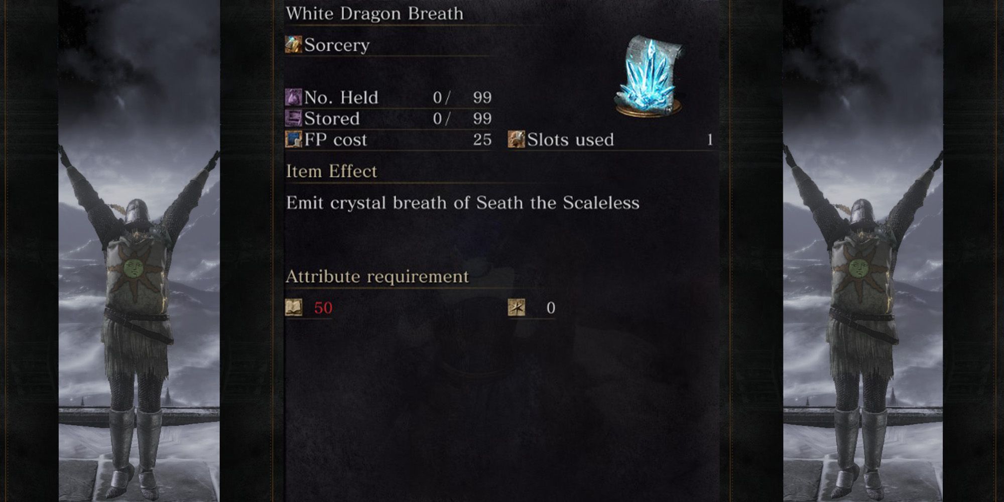 White Dragon Breath Sorcery From Dark Souls 3