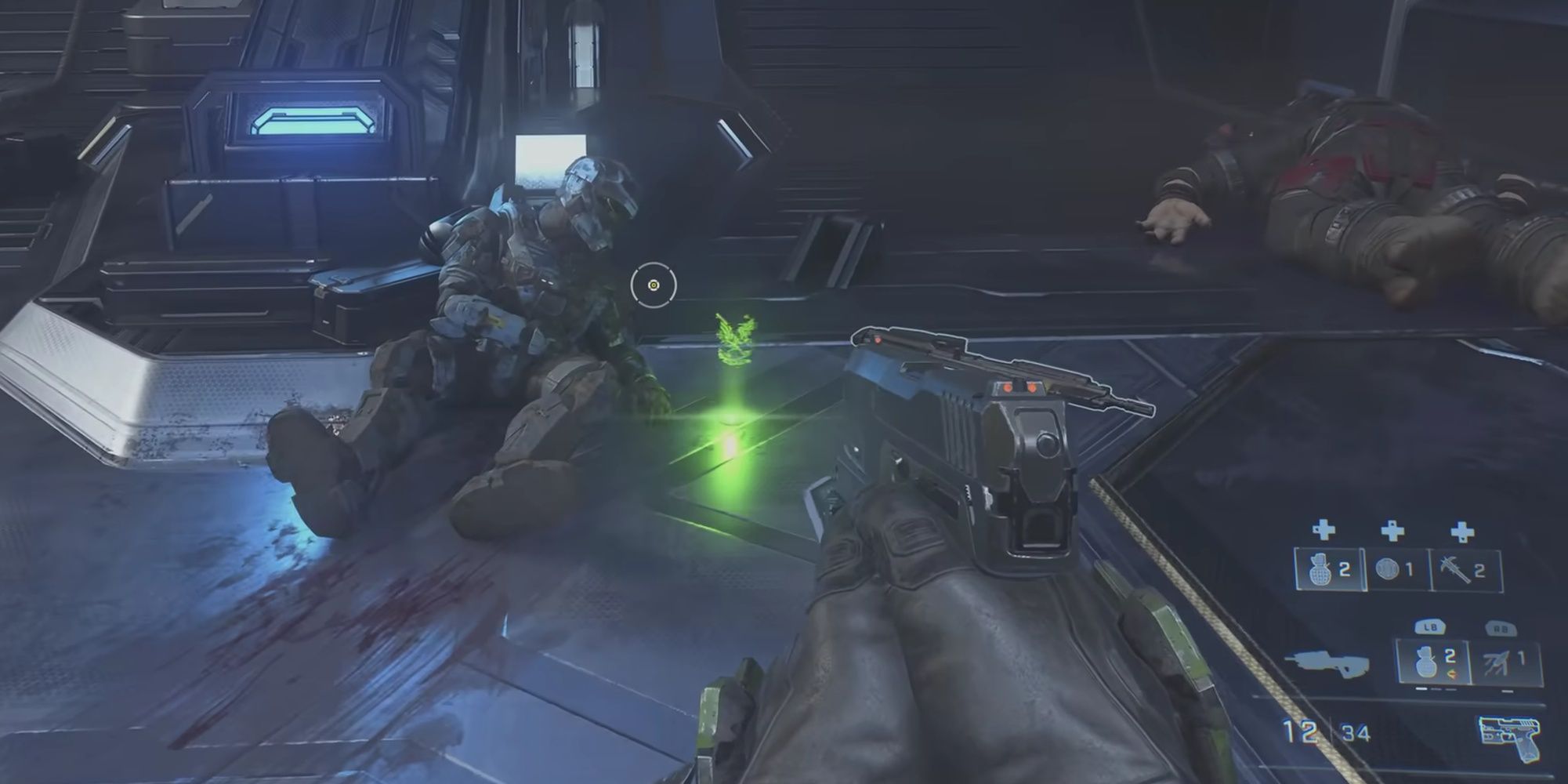 Halo Infinite: Master Chief Finding The Remains Of Spartan Bonita Stone